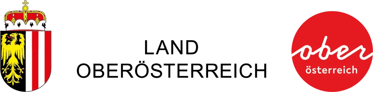 Logo des Landes Oberösterreich mti Wappen