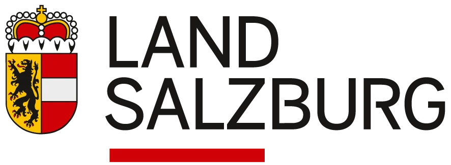 Logo "Land Salzburg" mit Wappen