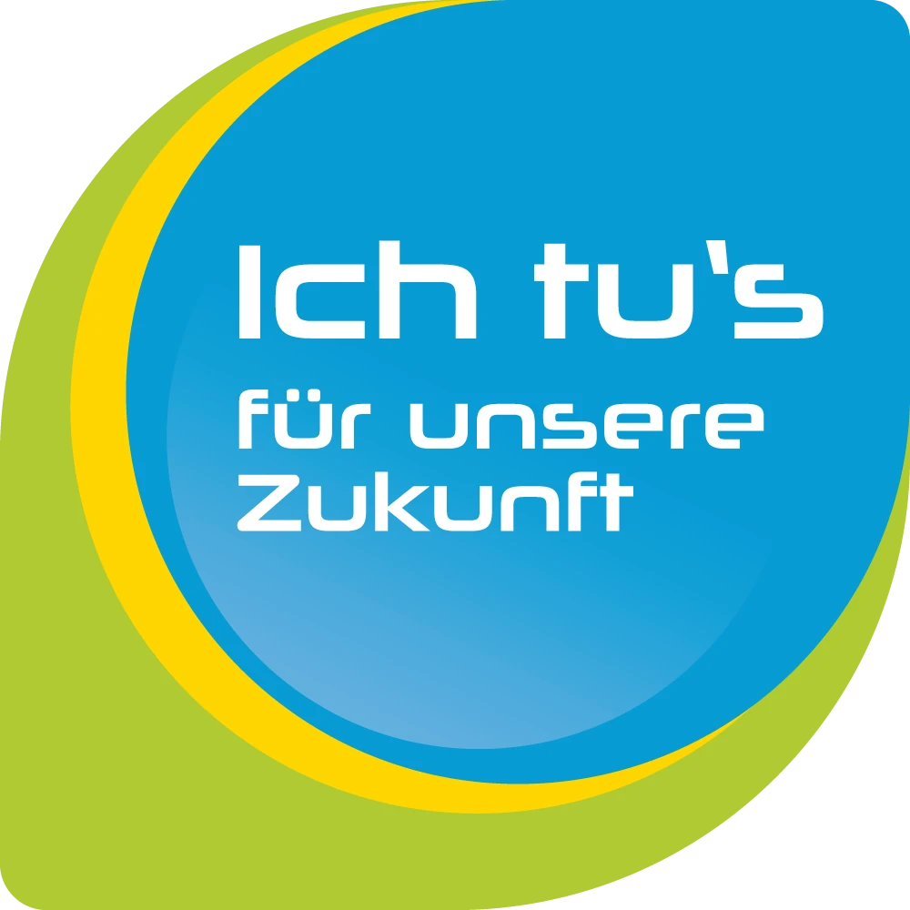 Logo "Ich tu's für unsere Zukunft"