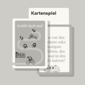 Kartenspiel "Erzähl doch mal! 32 Impulsfragen zur Mobilitätswende" *Vergriffen*