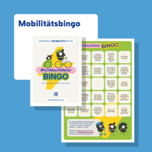 Mobilitätswochen-Bingo (25 Stück)