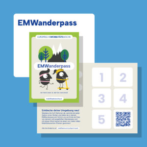 Zum Selbstdrucken: Folder Wanderpass
