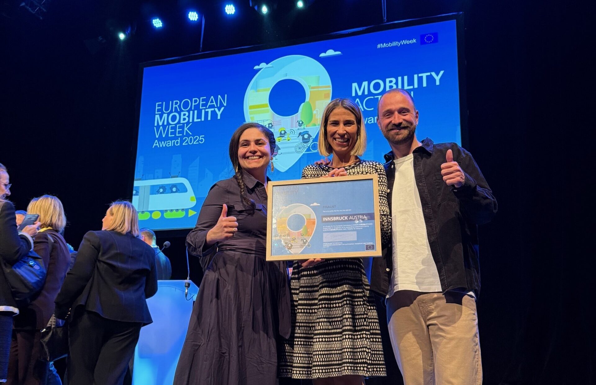 Auszeichnung von innsbruck in Brüssel