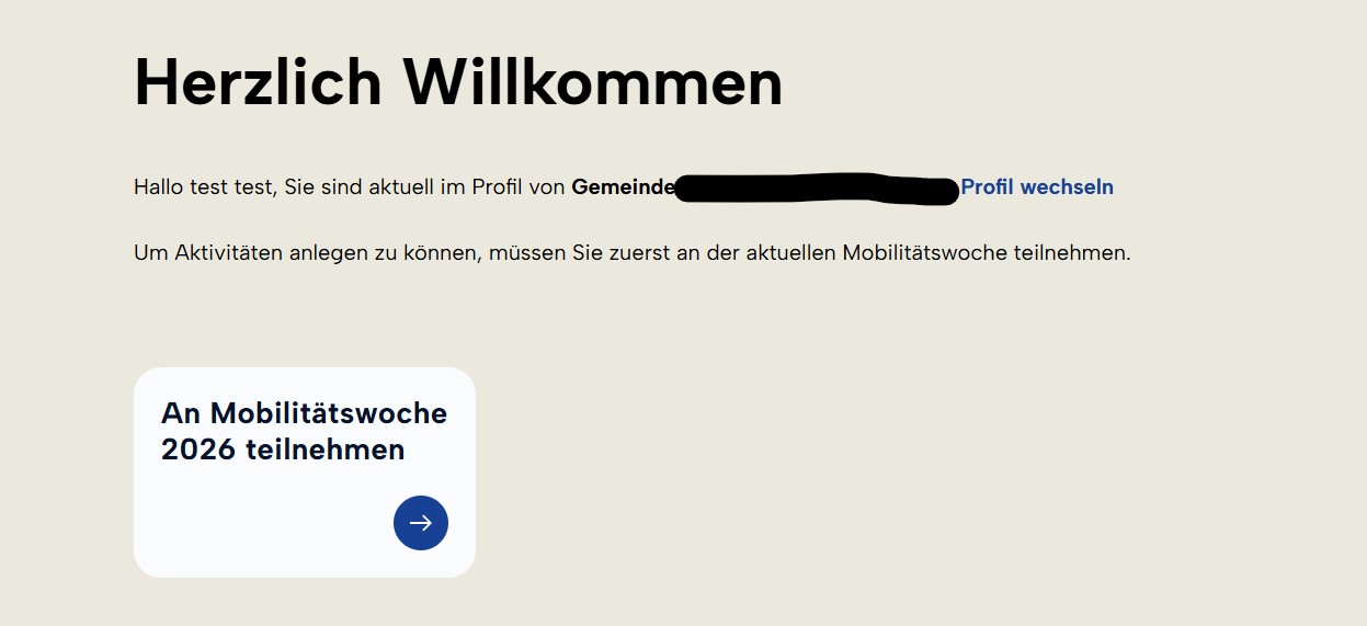 Herzlich Willkommen. Teilnahme bestätigen