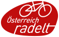 Österreich radelt Logo in rot